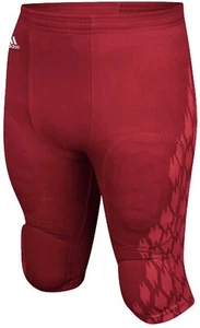 Adidas Techfit Primeknit Football Pants Red NO PADS M99636 Men’s Sz M New - Picture 1 of 11