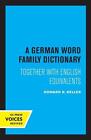 A German Word Family Dictionary: Together with English Equivalents by Howard H.