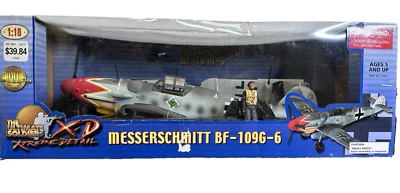 VTG NEW ULTIMATE SOLDIER 1/18 GERMAN WW2 MESSERSCHMITT BF-109G-6 GRAF STARBURST - Image 1 of 4