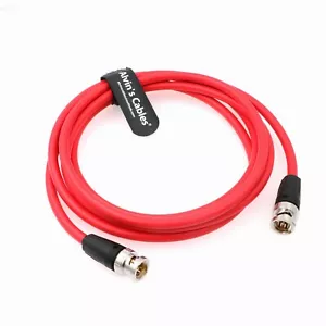 BNC Neutrik Koaxial Kamera Kabel 12G HD SDI BNC Stecker auf Stecker Original Kabel 1M - Bild 1 von 6