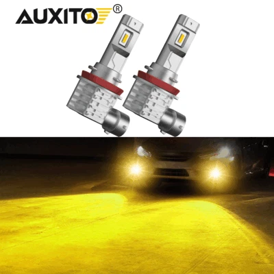 Golden Yellow H11 H8 H16 LED Fog Driving Light For Acura TSX ILX TL MDX RDX RL - Image 1 of 4