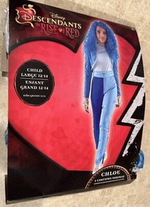 Disney Descendants 4 The Rise Of Red Chloe Halloween Costume Sz Large 12 - 14 - Picture 1 of 3