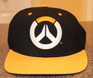 Gorra de bola Jinx Blizzard Overwatch negra y amarilla - Imagen 1 de 9