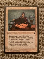 MTG Leeches NM Homelands HML Magic English reserve list