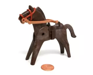 Playmobil Western Cowboy alter Stil braunes Pferd ""Leder"" Sattel Trense Zügel - Bild 1 von 1