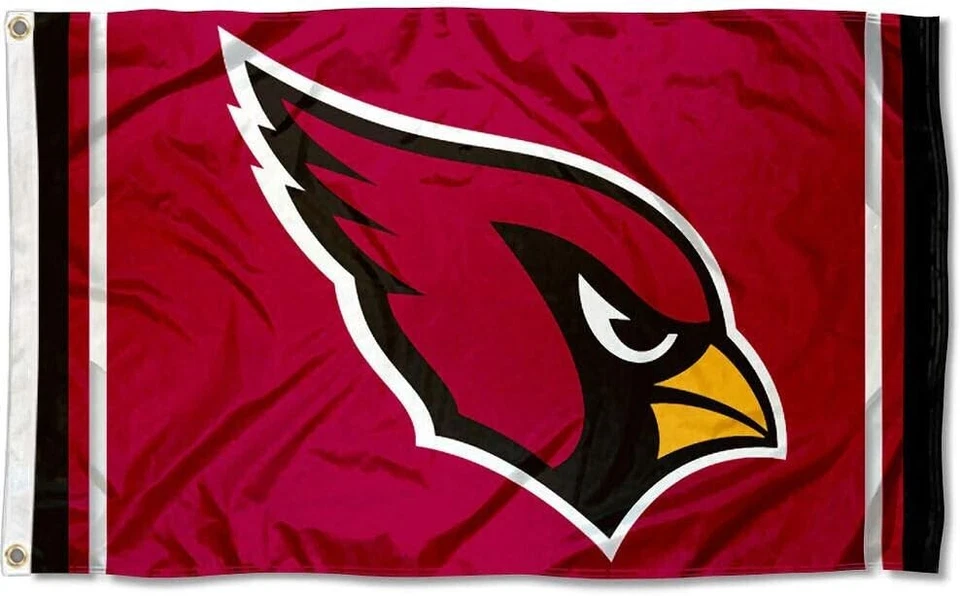 Arizona Cardinals 3x5 ft Flag Banner NFL Football Free Shipping - Image 1 of 4