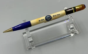 Vintage PURE Tiolene MOTOR OIL Top Advertise Mechanical Pencil CABIN CREEK CRUDE - Picture 1 of 11