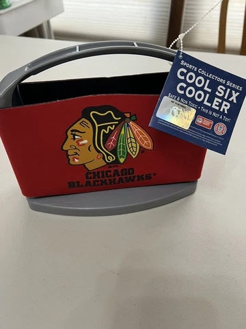 Chicago Blackhawks Cool Six Cooler NHL Branded New Tailgating Cover