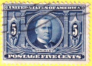 US SC# 326 5c 1904 USED STAMP CV$22.50 1141 - Picture 1 of 2