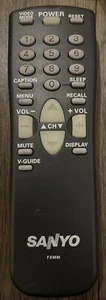 NEW Sanyo TV Remote Control FXMM FXMA FXMH FXMP DS19590 AVM2759C AVM2759S - Picture 1 of 1