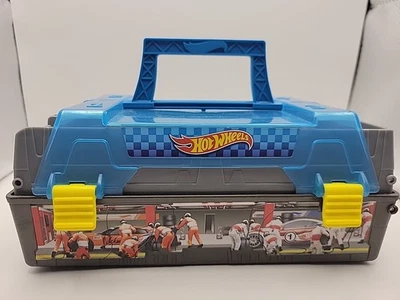 2015 Mattel Hot Wheels Dual Lane Double Track Starting Gate Launcher and Storage - Image 1 of 4