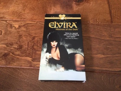 Elvira Mistress Of The Dark VHS Gold Series Collector’s Edition - Image 1 of 4