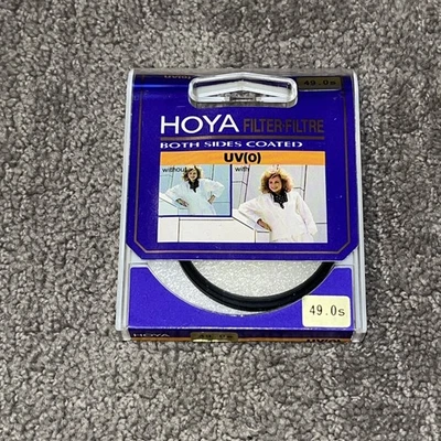 HOYA 49mm UV (0)  BOTH SIDES COATED Pitch: 0.75 Lens Protection - Image 1 of 4
