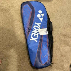 YONEX Team 3 Pack Tennis / Badminton Racquet Bag Shoulder Strap 2 Compartment - Picture 1 of 4