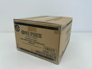 ONE PIECE Card Game Premium The Best vol.2 PRB02 1 case carton Japan BX1 - Picture 1 of 2