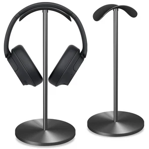 Soporte de metal para colgar auriculares de escritorio organizador montaje soporte para auriculares para juegos O... - Imagen 1 de 7