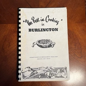 The Best in Cooking in Burlington NC Woman's Society - Front Street Cookbook - Imagen 1 de 11
