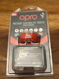 Opro Instant Custom-Fit Mundschutz, Zahnarzt Mundschutz Jugend bis 10 Jahre rot - Bild 1 von 4