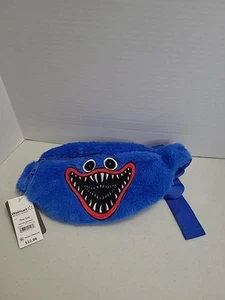 Riñonera de peluche Poppy Playtime "Don't Mess With Huggy" nueva con etiquetas - Huggy Wuggy - Imagen 1 de 4