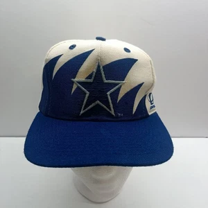 Vintage Dallas Cowboys Mütze Cap Snapback Logo Athletic Haizahn NFL Twill 90er - Bild 1 von 13