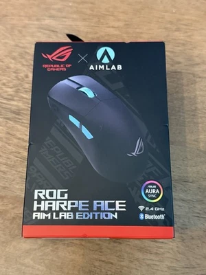 ASUS ROG Harpe Ace Aim Lab Edition Wireless Gaming Mouse - Black... - Image 1 of 3
