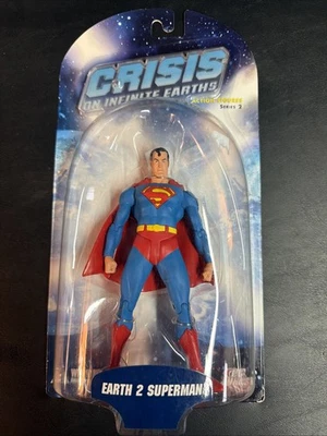 NUEVO Precintado! Figura Directa Tierra 2 Superman 2006 Crisis en Tierras Infinitas DC Foto 1 de 2