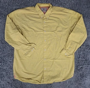 Camisa The Territory Ahead Para Hombre XXL Amarilla A Cuadros Manga Larga Patín con Botones - Imagen 1 de 10