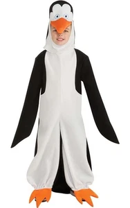 DISFRAZ DE PINGÜINO KOWALSKI DE LUJO CON LICENCIA PARA NIÑOS NIÑOS NIÑAS - Imagen 1 de 2