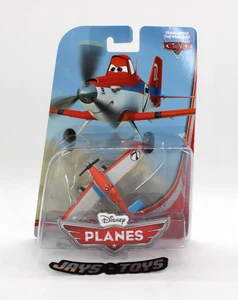 Racing Dusty Crophopper Disney Planes Diecast 2012 Mattel New on Card - Picture 1 of 5