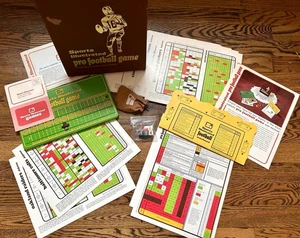 1971 Sports Illustrated Pro Football, versiegelte Würfel, kein First Down Indikator - Bild 1 von 9