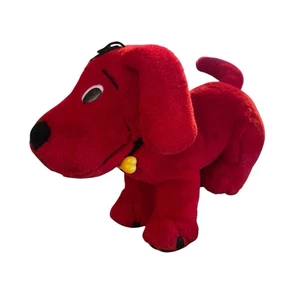 SCHOLASTIC 2000 Vintage Clifford Big Red Dog 10” Long Plush Toy Great Condition - Picture 1 of 13