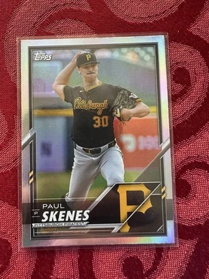 2025 Topps Lids Series 2 Exclusive Mitchell & Ness Paul Skenes Pirates #13 - Image 1 of 2