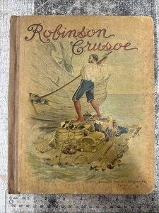 Adventures of Robinson Caruso Illustrated Children’s Book Lothrop Vintage - Picture 1 of 14