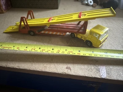 Matchbox Super Kings k 11 DAF Car Transporter 1971 Lesney Made In ENGLAND IC - Image 1 of 4
