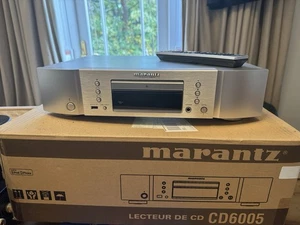 Marantz CD6005 Audio CD Player Silver - Fully Working - Picture 1 of 17