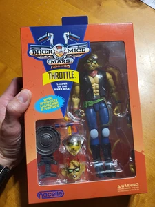 Biker Mäuse vom Mars Throttle mit Ritzelwerfer Hotdog Gondel Figur 2024 - Bild 1 von 9