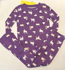 Antiguo Pijama Azul Marino Niños Halloween Talla 10 Pijama Pantalones Camisa 2 Piezas Conjunto Nuevo - Imagen 1 de 3