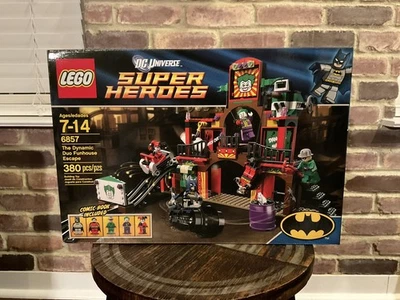 LEGO Super Heroes 6857 Batman The Dynamic Duo Funhouse Escape New Retired - Image 1 of 4