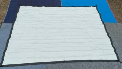 Pantalla de proyección 7.5x10 Da Lite plegado rápido pantalla blanca solo 2002 Foto 1 de 4