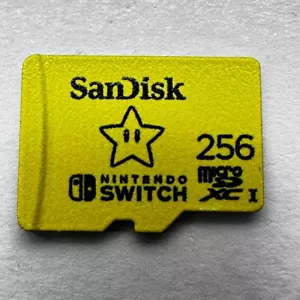 SanDisk 256GB microSDXC Card, Licensed for Nintendo Switch - SDSQXAO-256G-GNCZN - Picture 1 of 2