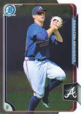 2015 Bowman Chrome Draft Baseball #186 Braxton Davidson 