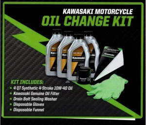 Kawasaki OEM Oil Change Kit Ninja ZX-10R/ZX-10RR (2016-2021) - 99974-0057 - Bild 1 von 1