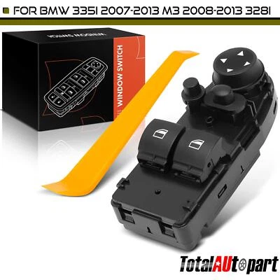 Interruptor de ventana eléctrica para BMW 335i 2007-2013 M3 2008-2013 328i delantero izquierdo o izquierdo Foto 1 de 4
