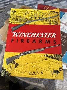 Vintage 1955 Winchester Firearms Catalog  Rifles Ammunition Engraving - Picture 1 of 24