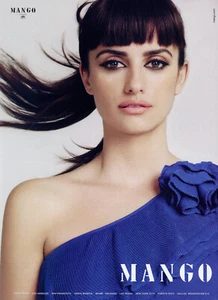 MANGO magazine AD #49 RARE OOP Penelope Cruz rare ad - Picture 1 of 1