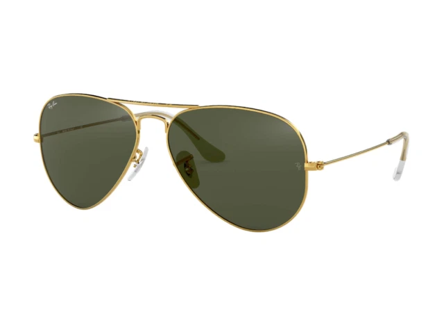 Ray-Ban Aviator Classic  f/58mm - 14mm, 135mm, Occhiali da Sole - Verdi