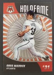 Greg Maddux 2022 Panini Mosaic Holofame Baseball Card #1 (NM) - Bild 1 von 2