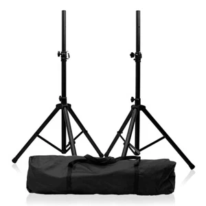 Thor Speaker Stand Kit Pair inc Carry Case DJ Disco PA Speaker Stand Tripod - Picture 1 of 7