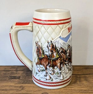 Vintage - 1985 Budweiser 6½" Beer Stein, Ceramarte Limited Edition A Series - Picture 1 of 20