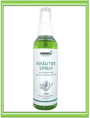 Gehwol Fusskraft Grün Kräuterlotion Spray Fußgeruch Fußpilz 150ml |€46,67/L